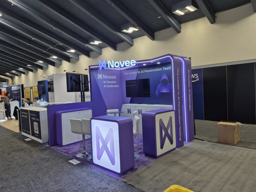 Novee booth at RSAC 2026
