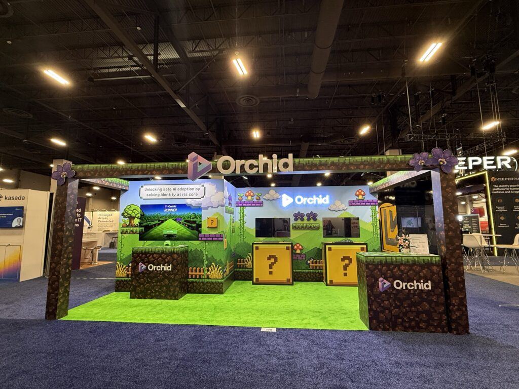 Orchid Security booth at Identiverse 2026