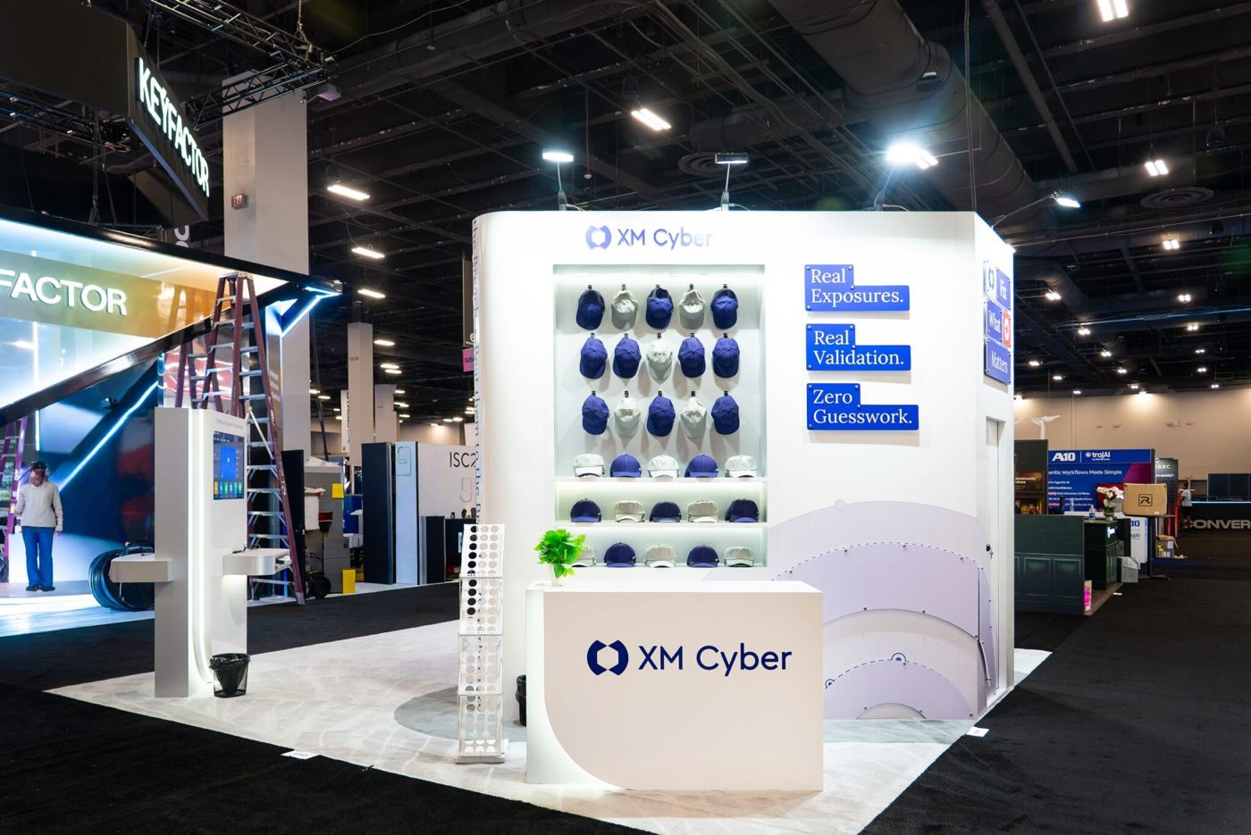 XM Cyber booth at Black Hat 2026